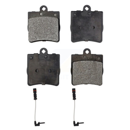 Rear Ceramic Brake Pad & Wear Sensor Kit For Chrysler Crossfire Mercedes-Benz SLK230 C230 KTW-101306