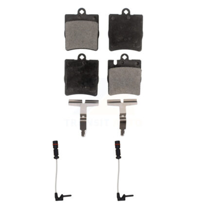 Rear Ceramic Disc Brake Pads And Wear Sensors Kit For Mercedes-Benz E320 CLK320 E430 KTW-101308