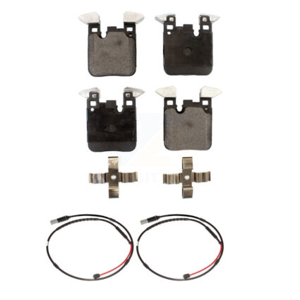 Rear Ceramic Brake Pad And Wear Sensor Kit For BMW M3 M2 Without Composite Brakes KTW-101321