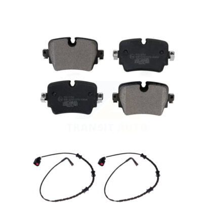Rear Ceramic Brake Pad & Wear Sensor Kit For Jaguar F-Type With 325mm Diameter Rotor KTW-101325