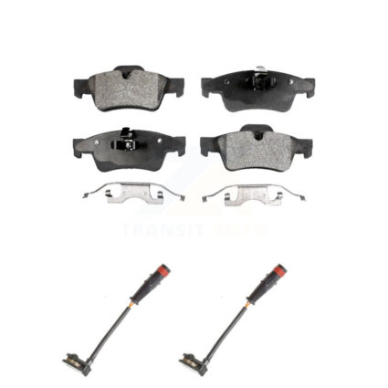Rear Ceramic Brake Pad & Wear Sensor Kit For Mercedes-Benz ML350 R350 G63 AMG GL450 ML500 KTW-101328