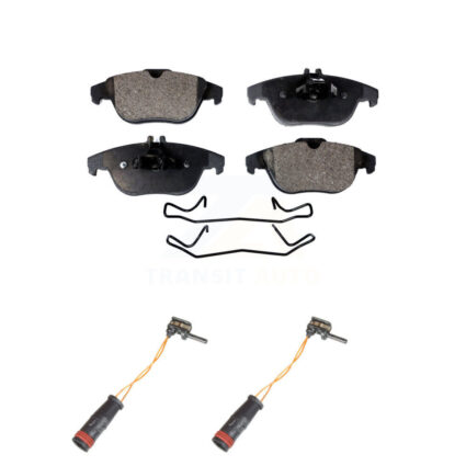 Rear Ceramic Brake Pad And Wear Sensor Kit For Mercedes-Benz C300 GLK350 GLK250 E350 C350 KTW-101342