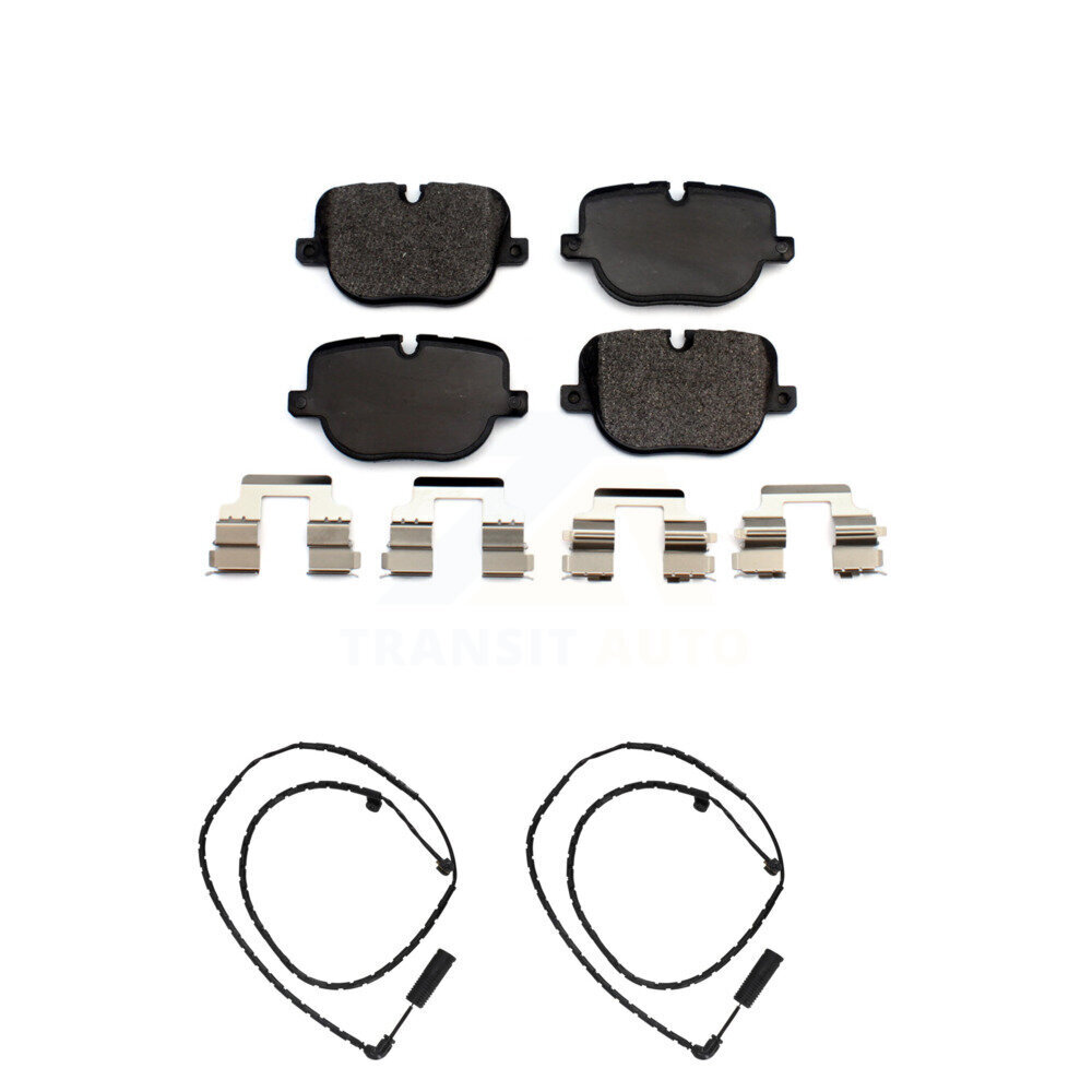Rear Ceramic Disc Brake Pads And Wear Sensors Kit For Land Rover Range KTW-101374