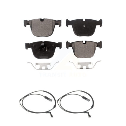 Rear Ceramic Disc Brake Pads And Wear Sensors Kit For BMW X5 X6 KTW-101381