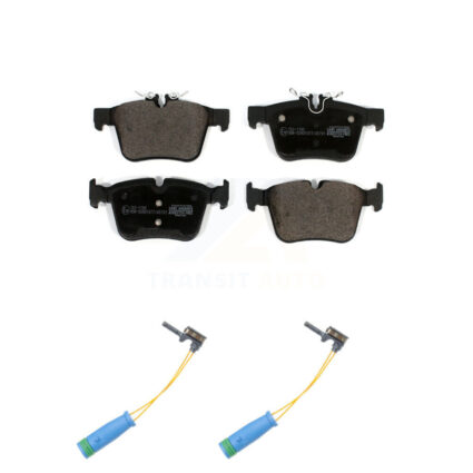 Rear Ceramic Disc Brake Pads And Wear Sensors Kit For Mercedes-Benz C300 C400 C350e KTW-101385