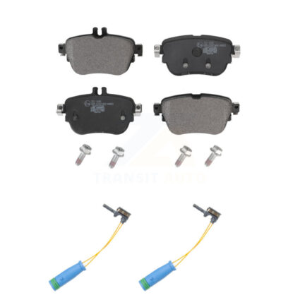 Rear Ceramic Disc Brake Pads And Wear Sensors Kit For Mercedes-Benz E300 KTW-101388