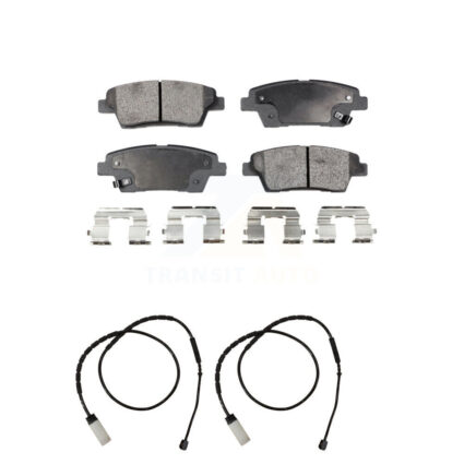 Rear Ceramic Disc Brake Pads And Wear Sensors Kit For Mini Cooper Countryman Paceman KTW-101397