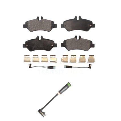 Rear Ceramic Disc Brake Pad And Extra Wear Sensor Kit For Freightliner Sprinter 2500 3500 KTW-101499