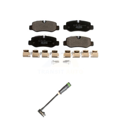 Rear Ceramic Disc Brake Pads And Wear Sensors Kit For Mercedes-Benz Metris 2.0L KTW-101501