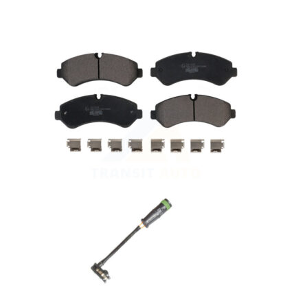Rear Ceramic Disc Brake Pads And Wear Sensors Kit For Freightliner Sprinter 3500 KTW-101503