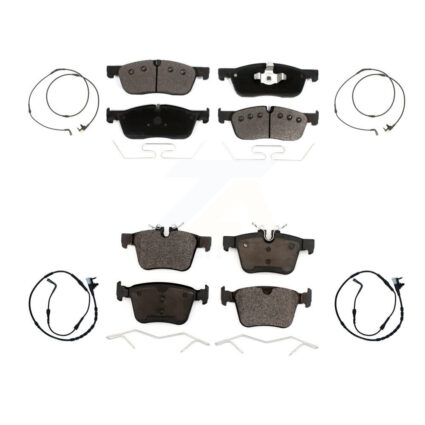 Front Rear Ceramic Brake Pad And Wear Sensor Kit For Jaguar F-Pace Land Rover Range Velar KTW-101524