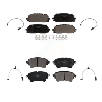 Front Rear Ceramic Brake Pad And Wear Sensor Kit For Audi A6 Quattro A7 Sportback allroad KTW-101531