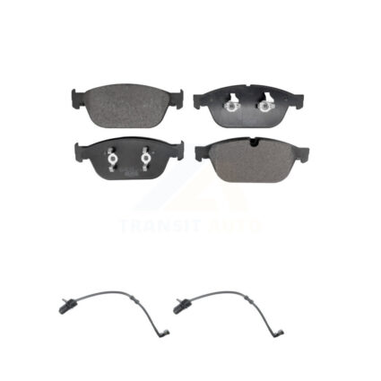 Front Ceramic Disc Brake Pads And Wear Sensors Kit For Audi SQ5 A8 Quattro KTW-101553
