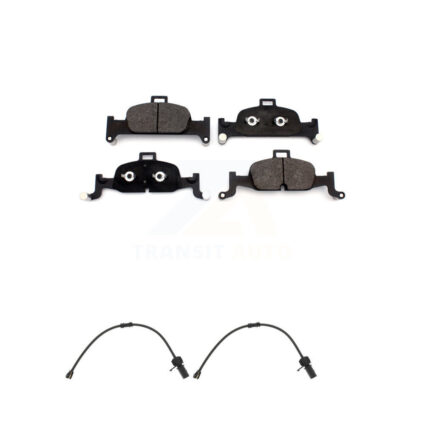 Front Ceramic Brake Pad And Wear Sensor Kit For 2020 Audi Q5 2.0L Without Brembo Calipers KTW-101561