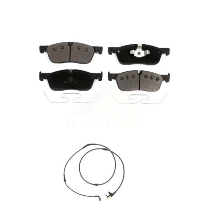 Front Ceramic Disc Brake Pad And Wear Sensor Kit For Jaguar F-Pace Land Rover Range Velar KTW-101581