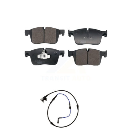 Front Ceramic Disc Brake Pads And Wear Sensors Kit For Jaguar XE XF KTW-101583
