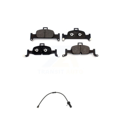 Front Ceramic Brake Pad And Wear Sensor Kit For 2020 Audi Q5 2.0L Without Brembo Calipers KTW-101585