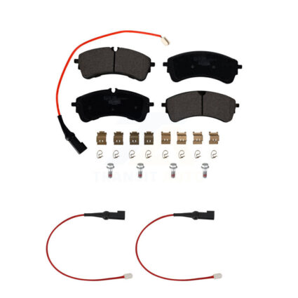 Rear Ceramic Disc Brake Pads And Extra Wear Sensors Kit For Ford Transit-350 HD KTW-101594