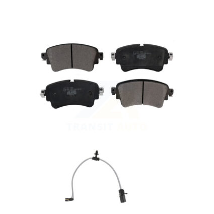 Rear Ceramic Brake Pad & Wear Sensor Kit For Audi Q5 A6 Quattro A7 Sportback PHEV allroad KTW-101596
