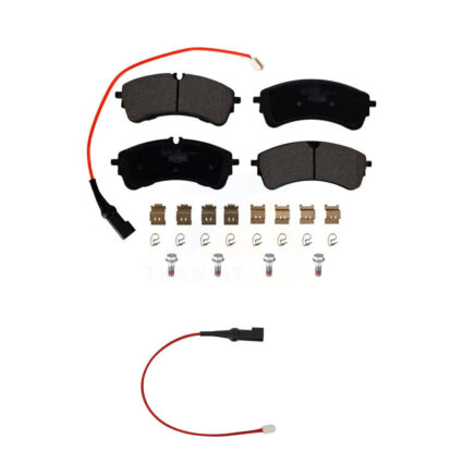 Rear Ceramic Disc Brake Pads And Extra Wear Sensors Kit For Ford Transit-350 HD KTW-101599