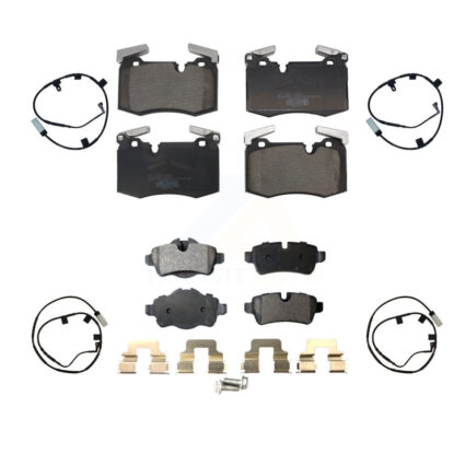 Front Rear Ceramic Disc Brake Pads And Wear Sensors Kit For Mini Cooper KTW-101630