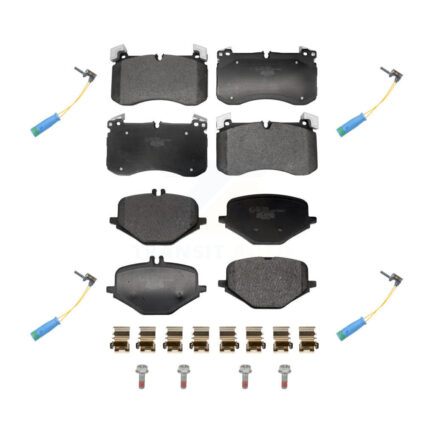 Front Rear Ceramic Disc Brake Pads And Wear Sensors Kit For Mercedes-Benz GLS63 AMG GLE53 KTW-101640