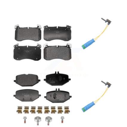 Front Rear Ceramic Brake Pads Wear Sensor Kit For Mercedes-Benz GLS450 With Sport Package KTW-101662