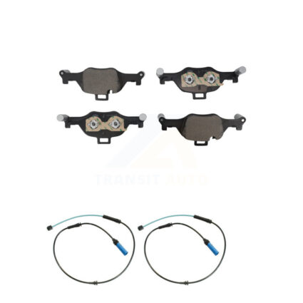 Front Ceramic Disc Brake Pads And Wear Sensors Kit For BMW 530i xDrive 540i 530e 540d KTW-101681