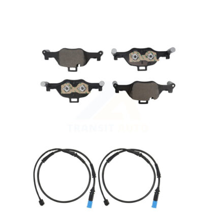 Front Ceramic Disc Brake Pads And Wear Sensors Kit For BMW X5 X6 With Standard Brakes KTW-101688