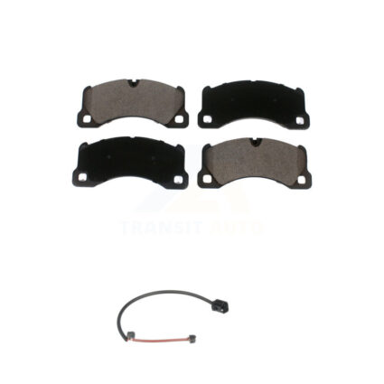 Front Ceramic Disc Brake Pads And Wear Sensors Kit For Porsche Cayenne KTW-101703