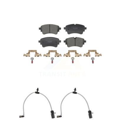 Rear Ceramic Disc Brake Pads Wear Sensor Kit For Audi Q5 Sportback SQ5 PHEV A6 Quattro A7 KTW-101725