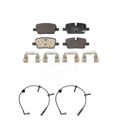 Rear Ceramic Disc Brake Pads & Wear Sensor Kit For 2020 Cadillac CT6 With Brembo Calipers KTW-101730