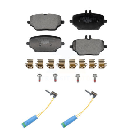 Rear Ceramic Disc Brake Pads And Wear Sensors Kit For Mercedes-Benz GLE350 KTW-101734