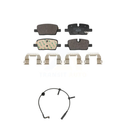 Rear Ceramic Disc Brake Pads & Wear Sensor Kit For 2020 Cadillac CT6 With Brembo Calipers KTW-101746