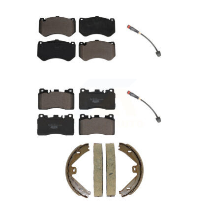 Front Rear Ceramic Disc Brake Pad Wear Sensor Kit (5Pc) For Mercedes-Benz E63 AMG CLS63 S KTW-101790