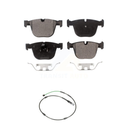 Rear Ceramic Disc Brake Pads And Wear Sensors Kit For 2015-2016 BMW X5 M with 4.4L KTW-101833