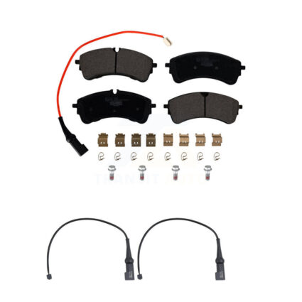 Rear Ceramic Disc Brake Pads And Extra Wear Sensors Kit For Ford Transit-350 HD KTW-101843