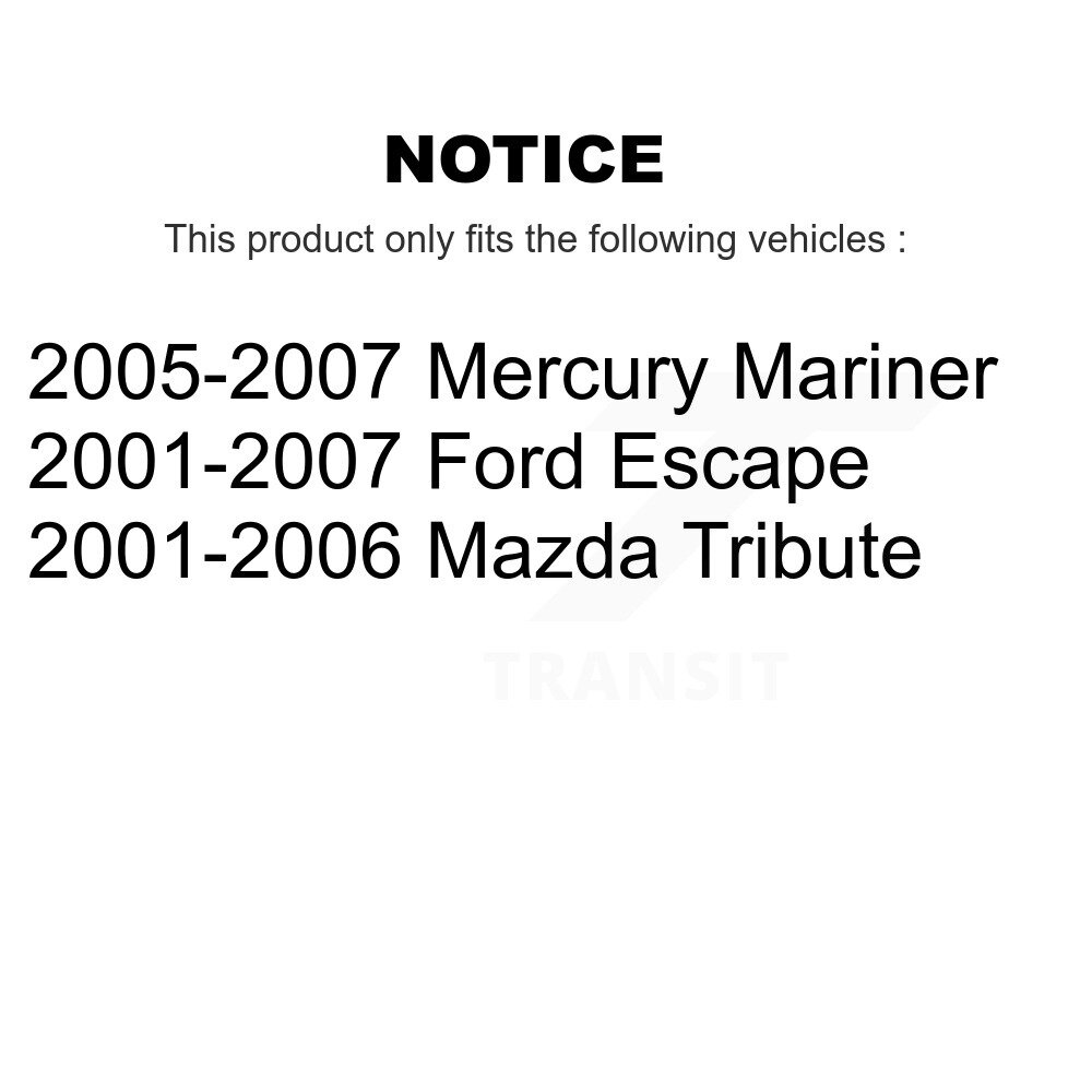 Rear Drum Brake Wheel Cylinder Pair For Ford Escape Mazda Tribute Mercury Mariner K14-100011 - Image 2