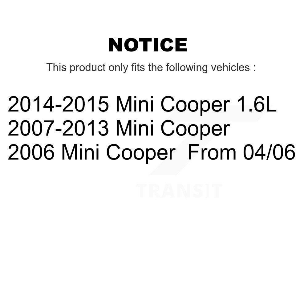 Front Wheel Bearing And Hub Assembly Pair For Mini Cooper K70-100349 - Image 2