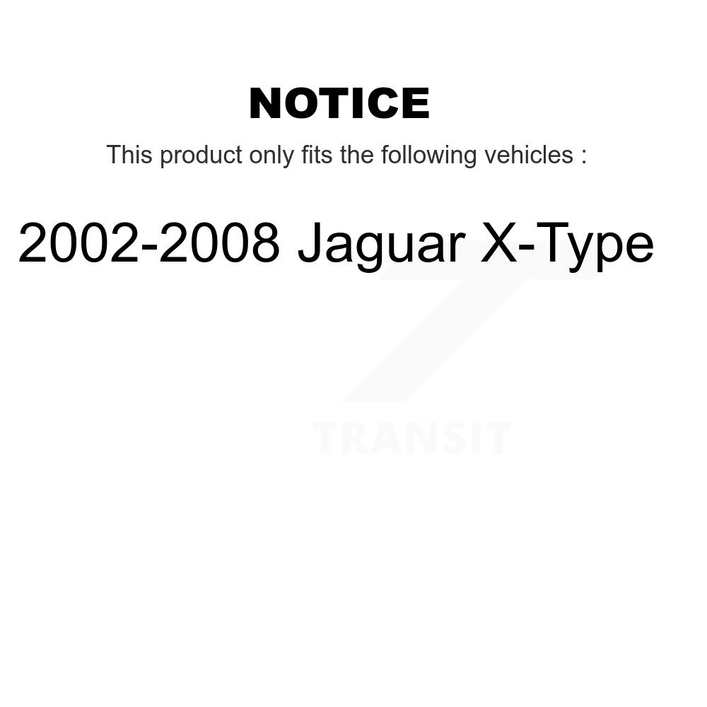 Front Wheel Bearing Pair For 2002-2008 Jaguar X-Type K70-100536 - Image 2