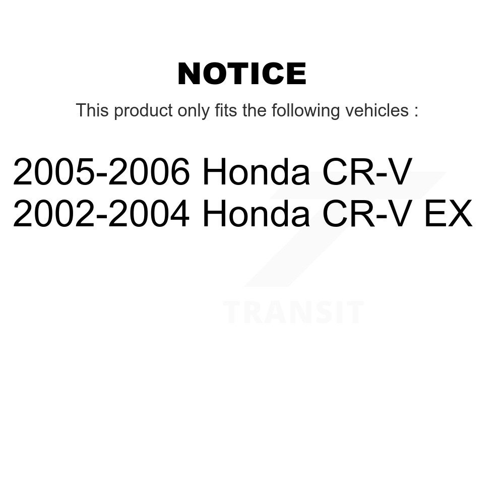 Rear Wheel Bearing Pair For Honda CR-V K70-101066 - Image 2