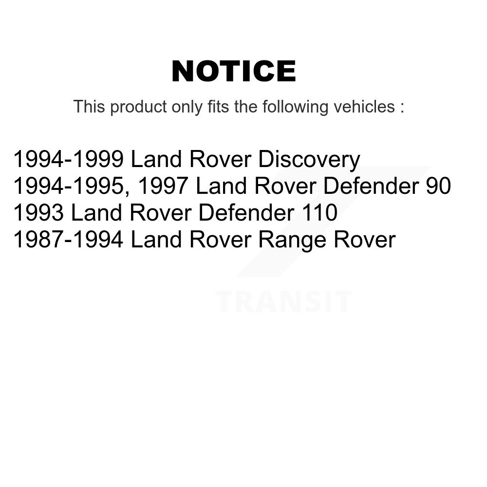 Rear Outer Wheel Bearing And Race Pair For Land Rover Discovery Range Defender 90 110 K70-101126 - Image 2