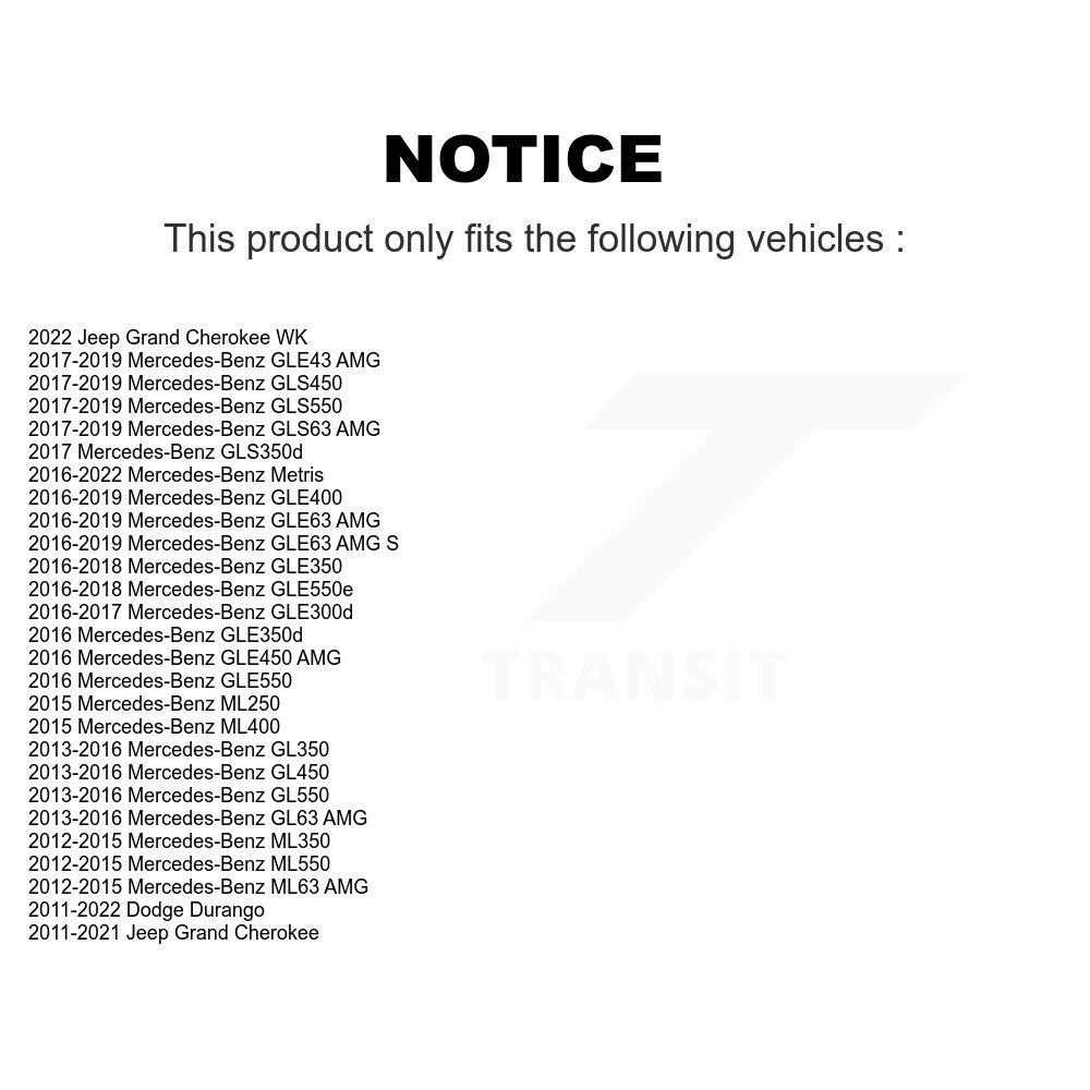 Rear Wheel Bearing Pair For Jeep Grand Cherokee Mercedes-Benz Dodge Durango ML350 GLE400 K70-101364 - Image 2