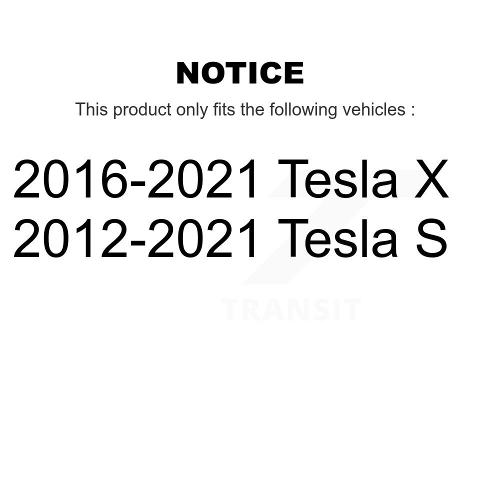 Front Rear Wheel Bearing & Hub Assembly Kit For Tesla S X K70-102057 - Image 2