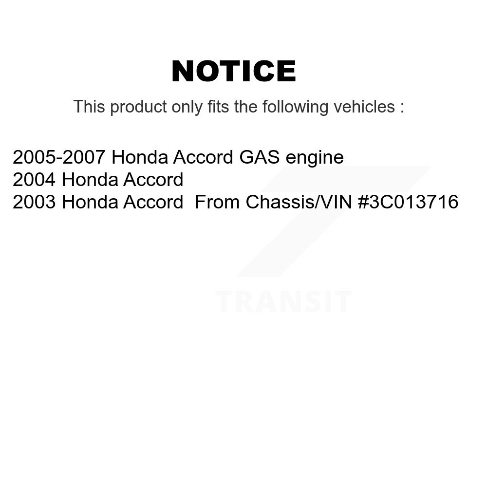 Front Suspension Control Arm And Ball Joint Assembly Link Kit For Honda Accord K72-100106 - Image 2