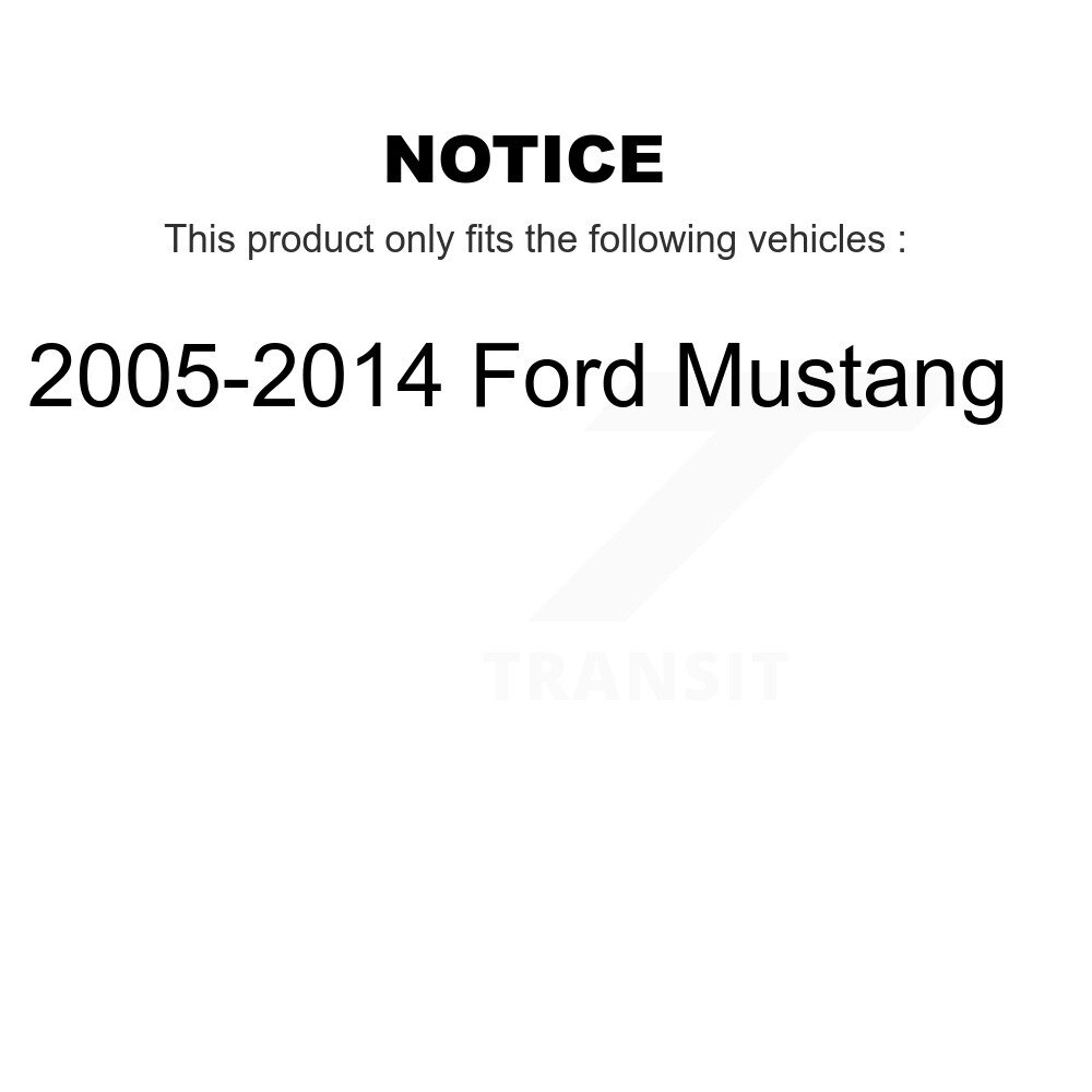 Front Suspension Link Pair For 2005-2014 Ford Mustang K72-100261 - Image 2
