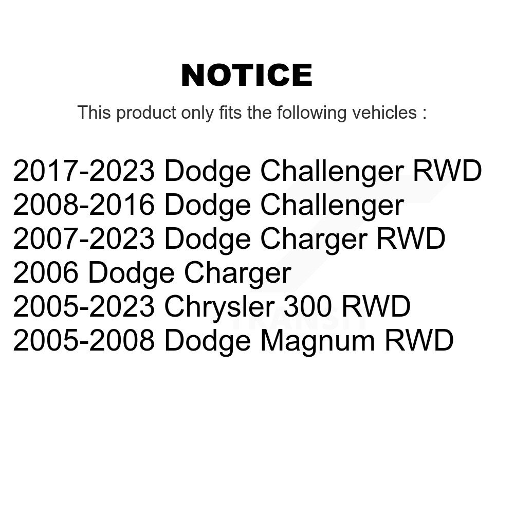 Front Suspension Link Kit For Dodge Chrysler 300 Charger Challenger Magnum K72-100314 - Image 2