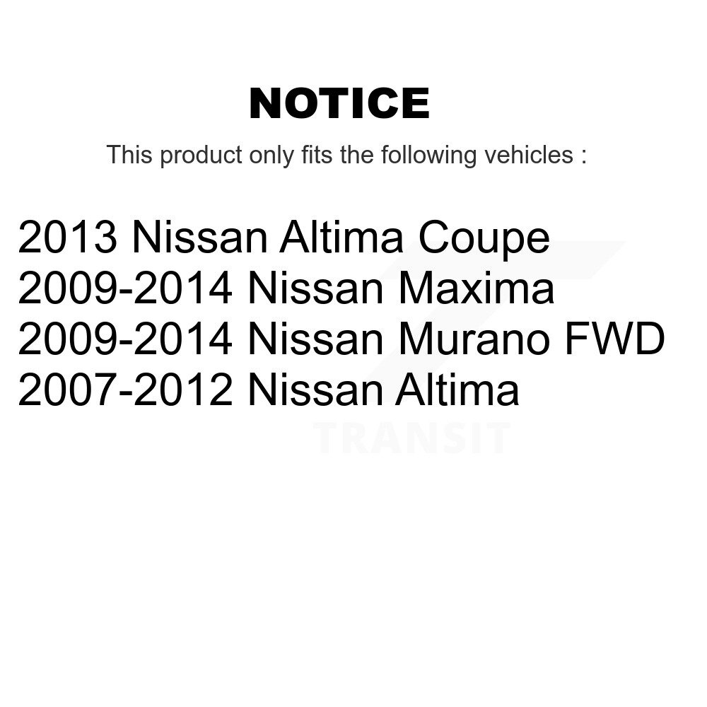 Rear Suspension Link Kit For Nissan Altima Murano Maxima K72-100409 - Image 2