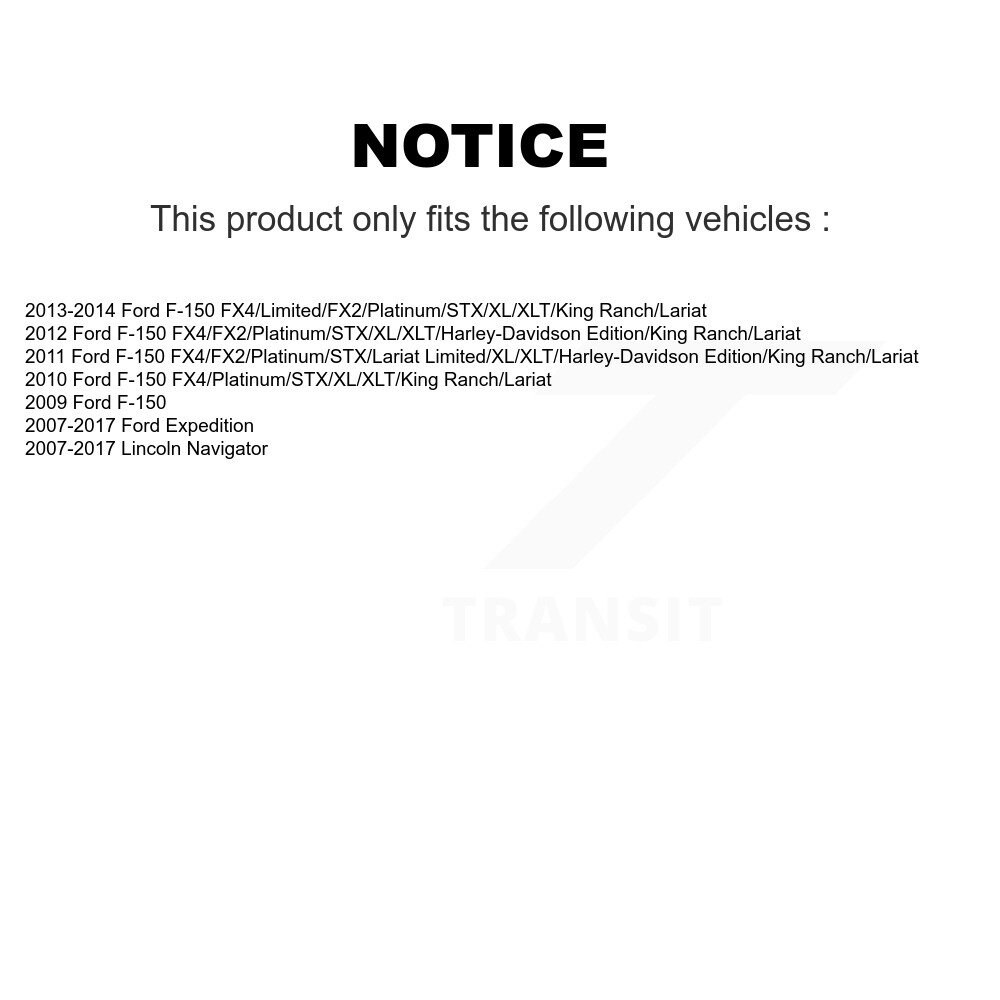 Front Lower Suspension Ball Joints Pair For Ford F-150 Expedition Lincoln K72-100427 - Image 2