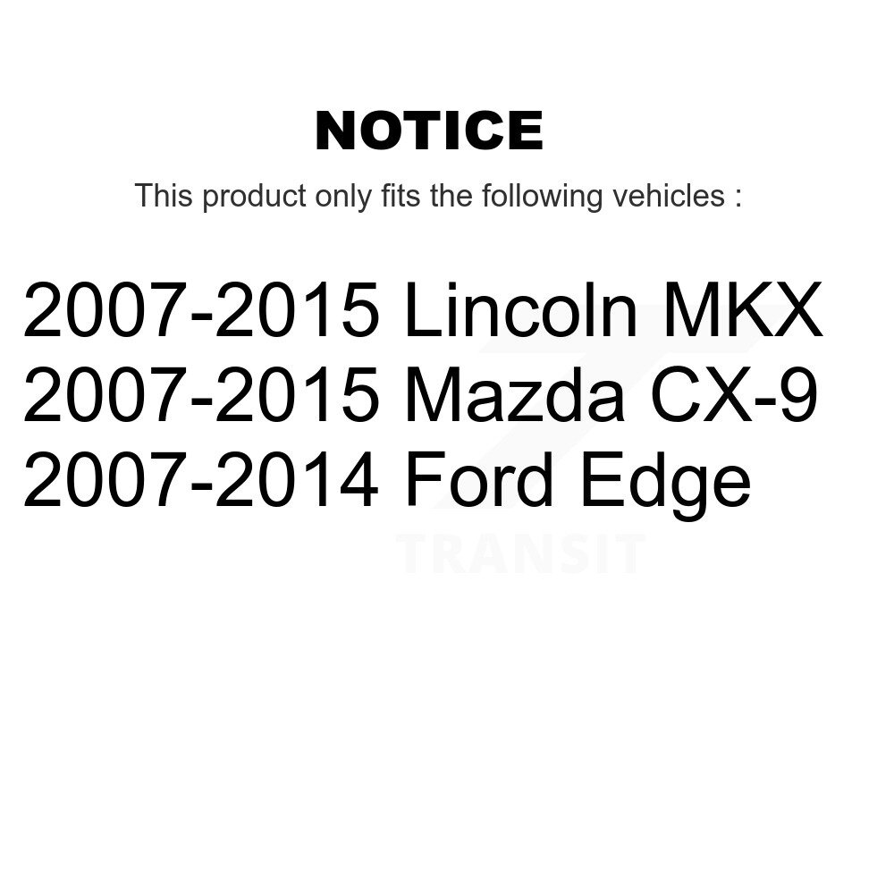 Front Lower Suspension Ball Joints Pair For Ford Edge Lincoln MKX Mazda CX-9 K72-100450 - Image 2
